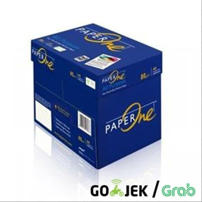 

Kertas / Paper One 80Gr A4 Gosend Grab Instan Only / Kertas Fotocopy / 80 A4