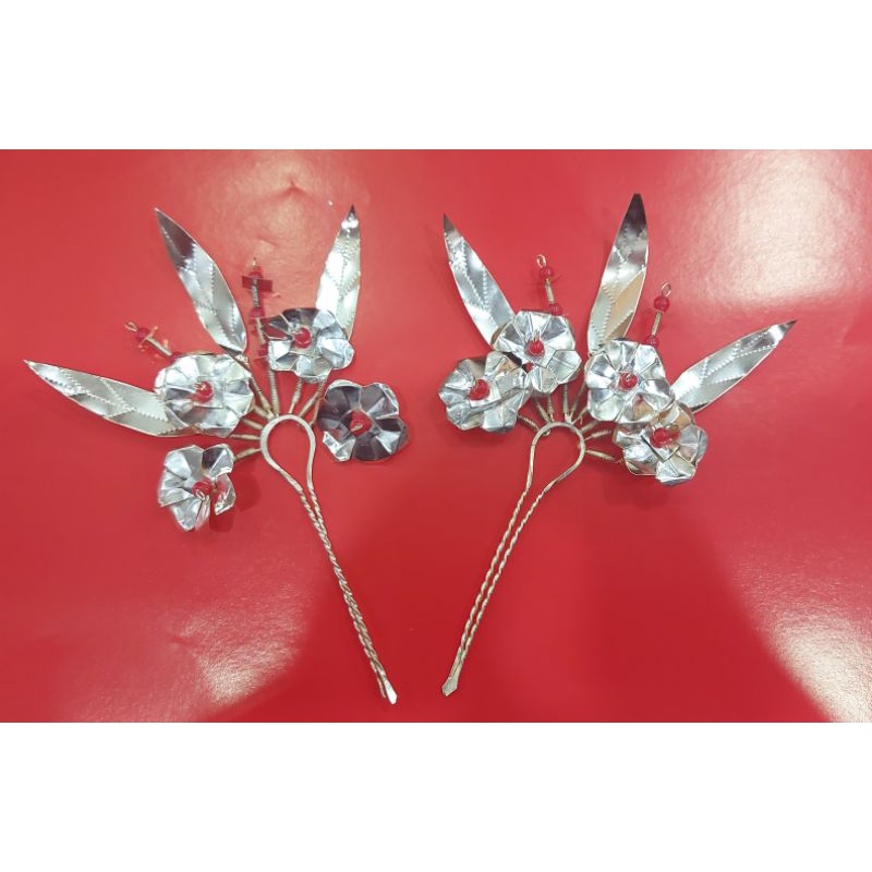 goyang bambu bunga tusuk konde pengantin