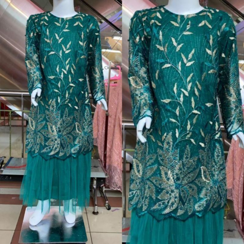 Realpict gamis tutu anak/kebaya anak/baju kurung anak