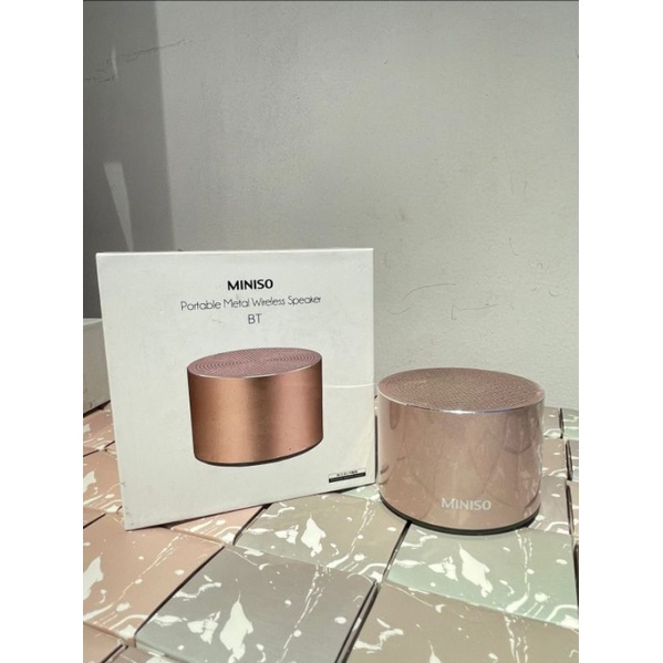 MINISO MINI WIRELESS SPEAKER TYPE M20. 4WRN. Speaker miniso murah & ready surabaya