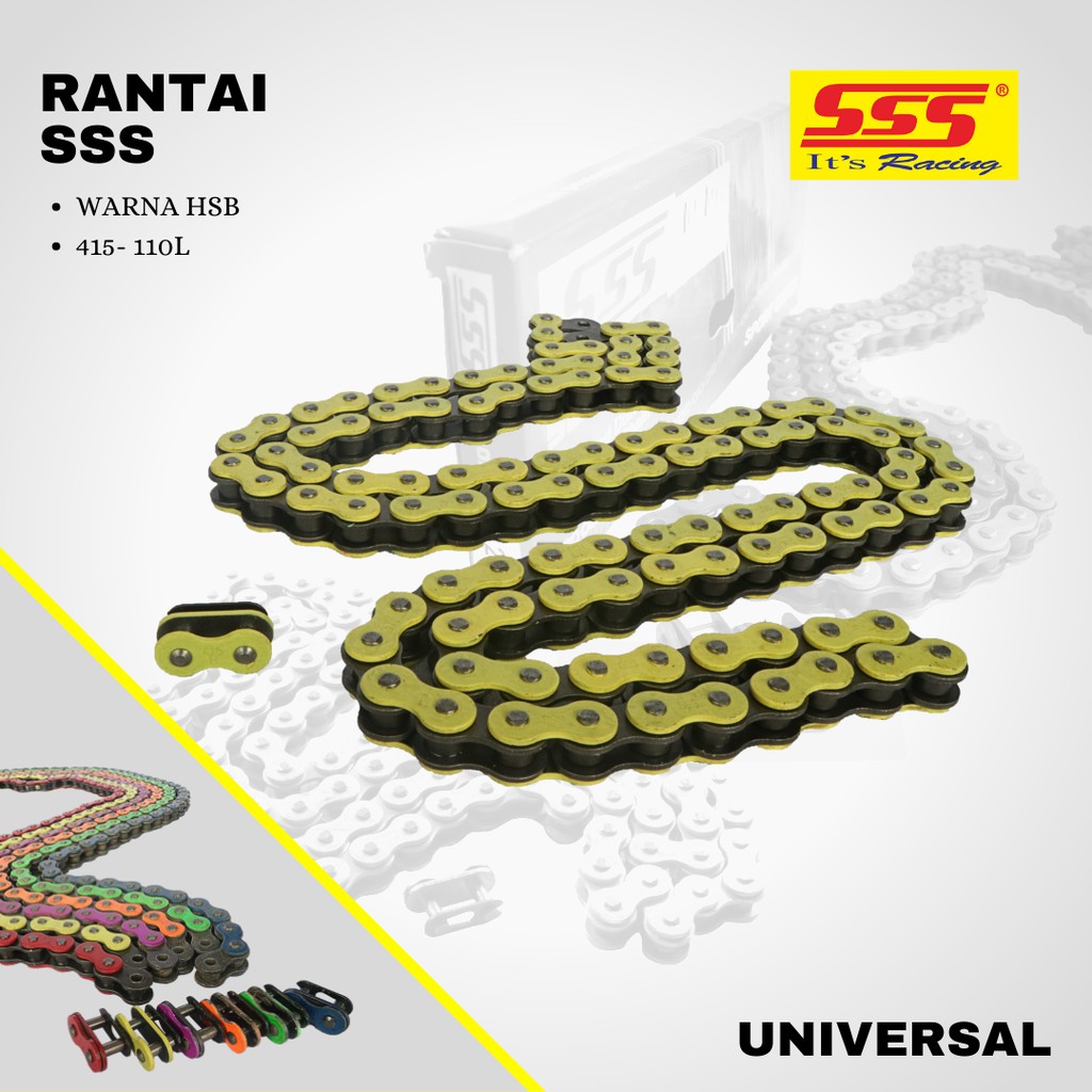 Rantai sss 415 110L HSB warna