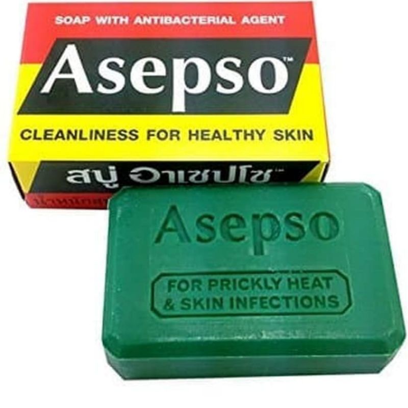 SABUN ASEPSO ANTI SEPTIC@80GRAM*6PCS