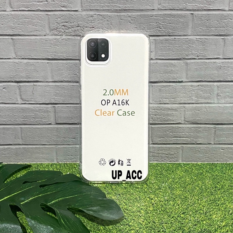 OPPO RENO 8T 7 5G 7Z A16K A17K A36 A76 A96 5G REALME 9i Clear Case Bening 2.0MM Tebal Case Crystal Silikon Soft Case Protector Kamera