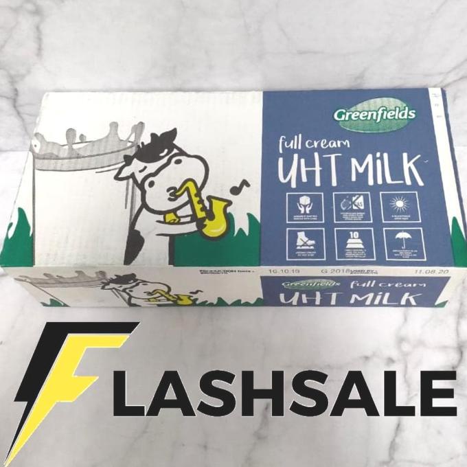 

BISA BAYAR DITEMPAT susu greenfield putih full cream 125ml