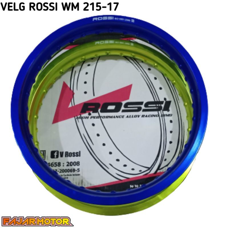 ROSSI VELG WM KOTAK 215 RING 17 ALLOY ALUMINIUM