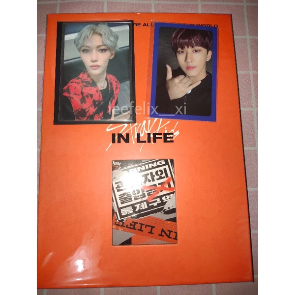 POB Golive Felix Blue border Levanter changbin Straykids SKZ Photocard PC