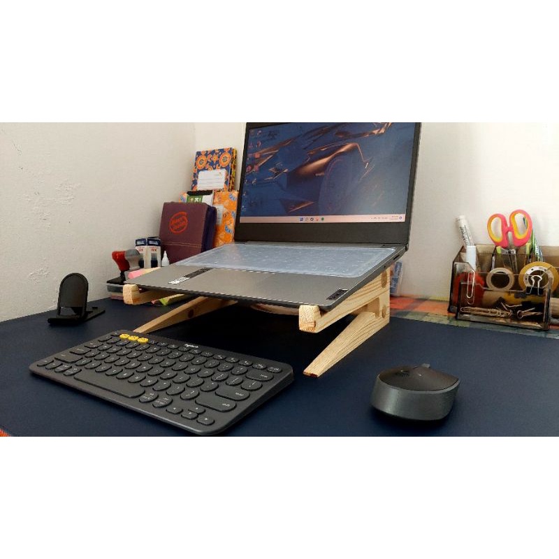 Stand Laptop Aesthetic 11&quot; 12&quot; 13&quot; Ukuran Kecil Universal Penyangga laptop