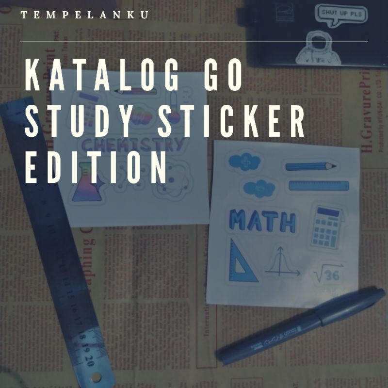 

GO STUDY STICKER LEMBAR AN