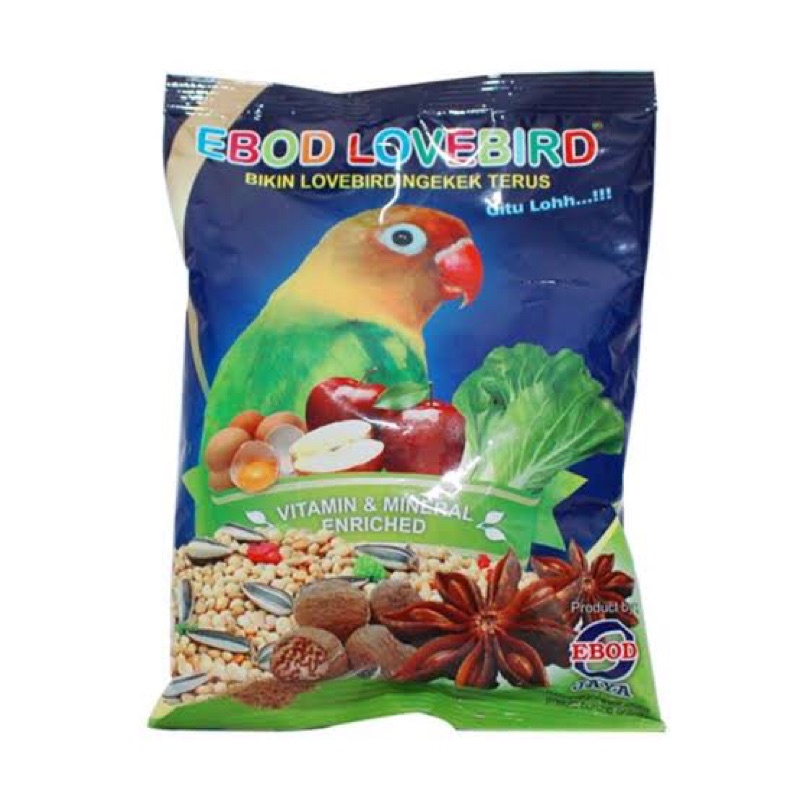 pakan ebod lovebird/ebod lovebird murah