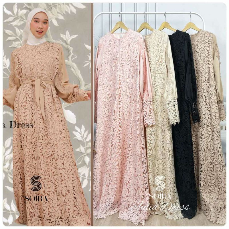 Gamis brokat Julia by Soira