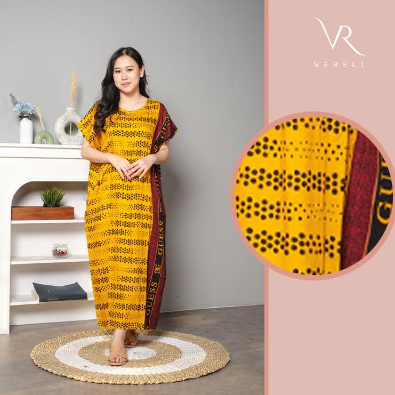 Daster Bali Habel Verell Panjang Semata Kaki Rayon Premium Baju Tidur Murah
