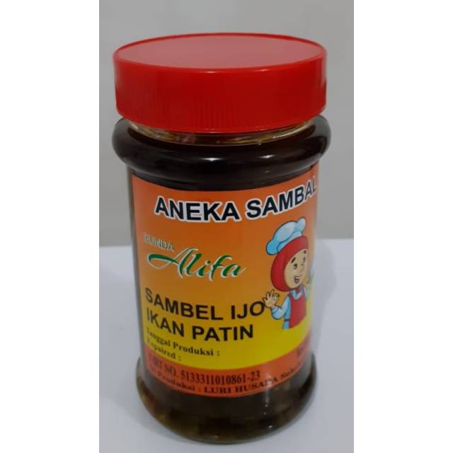 

Sambel Sambal Ijo Ikan Patin Halal Fresh Home Made BUNDA ALIFA