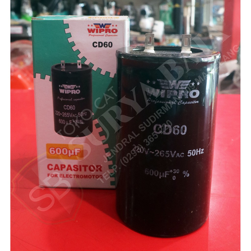 Wipro Capasitor CD60 600µF