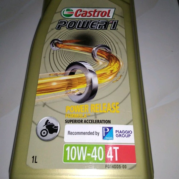 OLI VESPA MATIC CASTROL 10W
