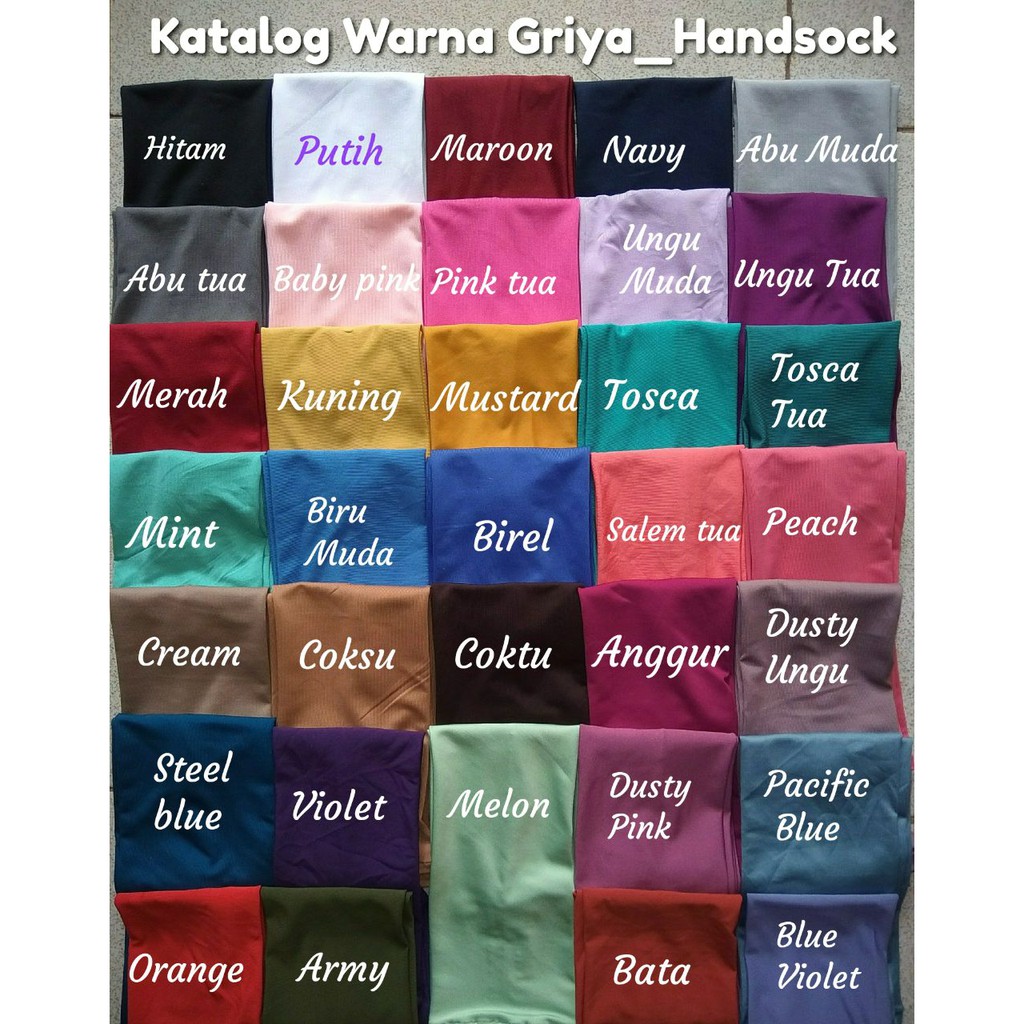 [BRAND HUSNA HIJAB] Handsock Jempol Tali 2 Kancing / Handsock Kancing