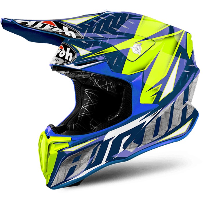 Good Product Helm Airoh Twist   IRON BLUE GLOSS