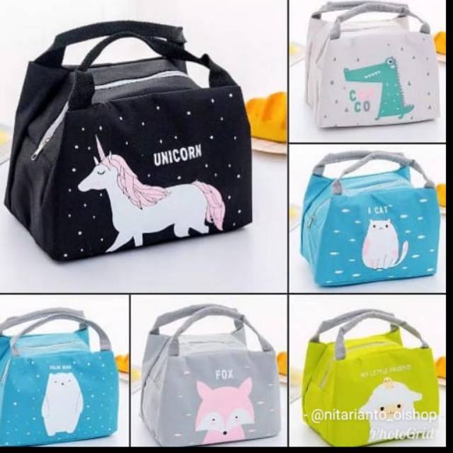 Tas Bekal / Tas Bekal Anak / Tas Makanan / Cooling Bag / Lunch Bag / Cooler Bag