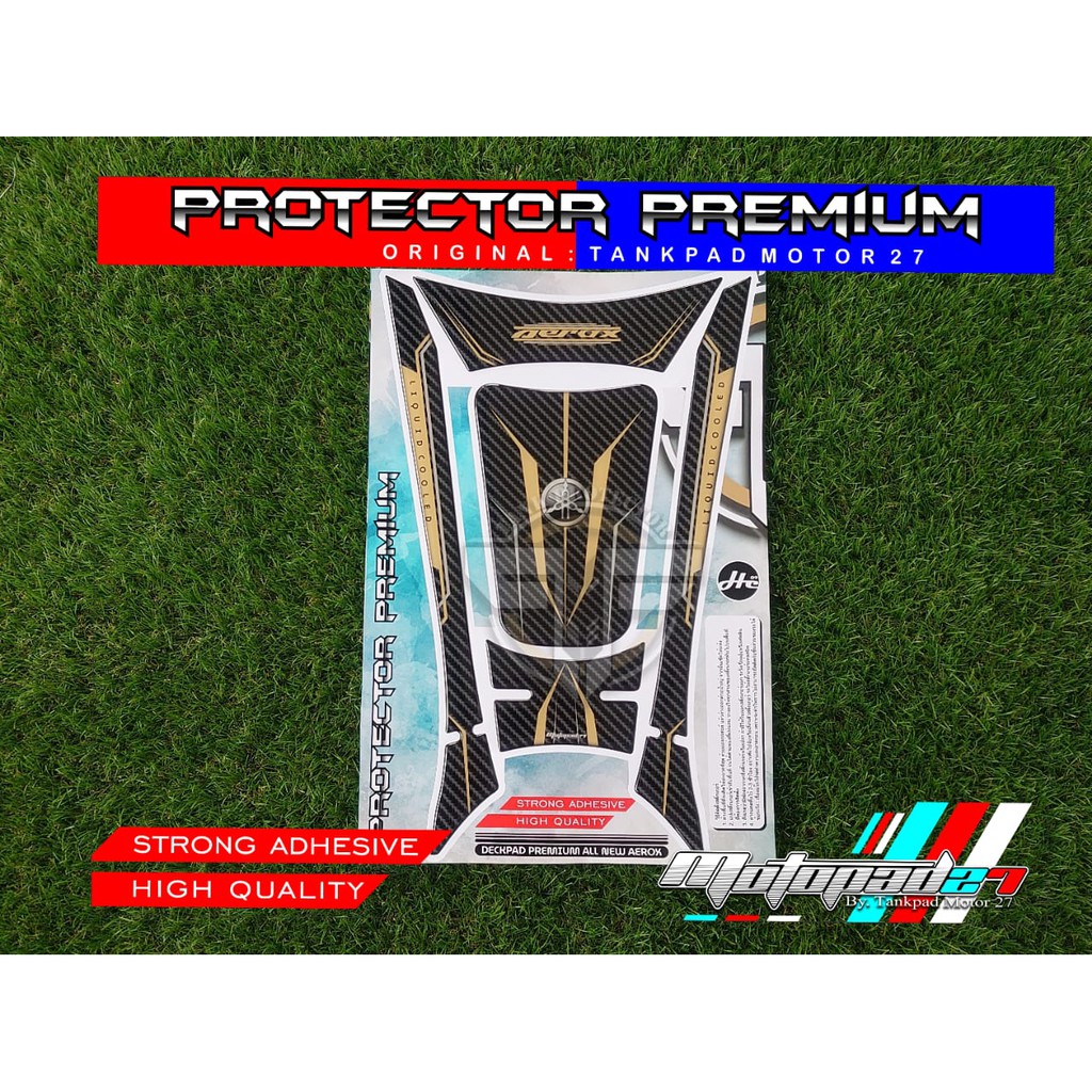 Stiker tankpad deckpad protector all new aerox 155 connected 2021