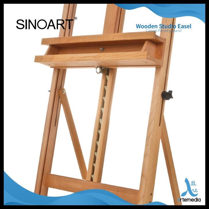 

Easel Lukis Sinoart Studio Wooden Canvas Painting Stand