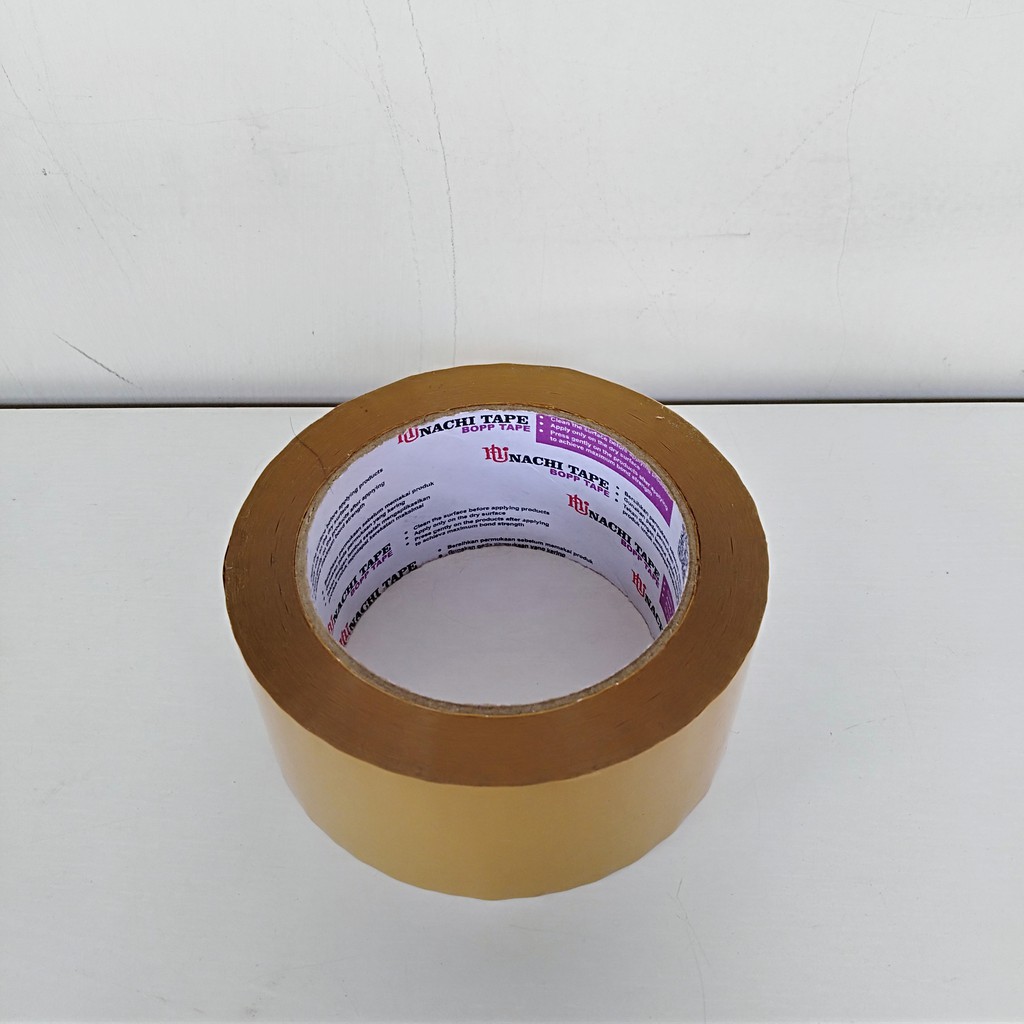 

Isolasi Coklat Nachi / Lakban Coklat 5cm 100y