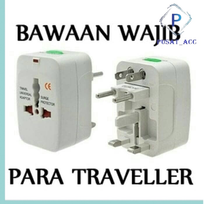 Adapter Charger Internasional Colokan  Internasional