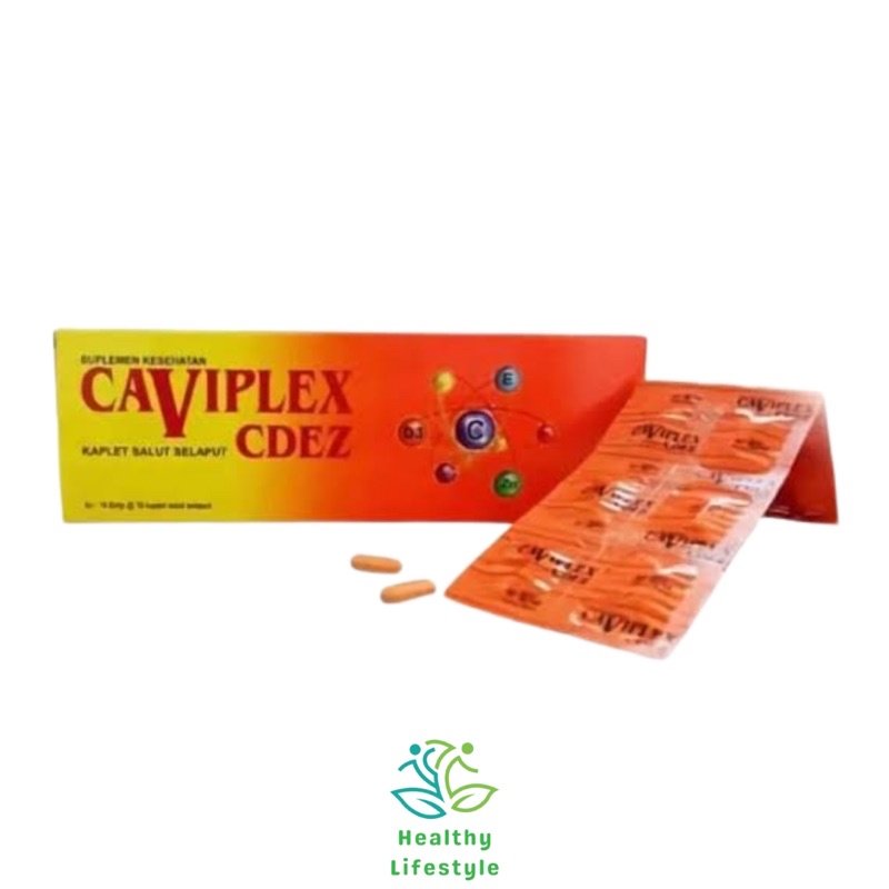 CAVIPLEX CDEZ Orange 1 STRIP 10 TABLET