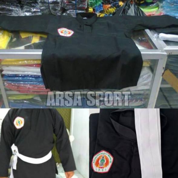 Serbu Baju Silat Anak Seragam Pencak Silat Hitam IPSI Ukuran Anak Pakaian Silat Now