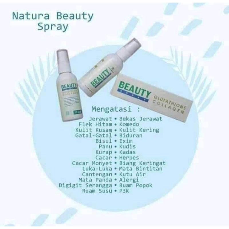 [PROMO] NATURA BEAUTY SPRAY 60 ML ORIGINAL