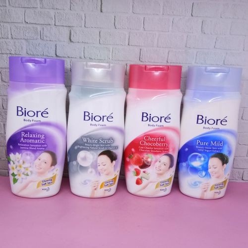 BIORE BODY FOAM(SABUN CAIR) 100ML//250ML