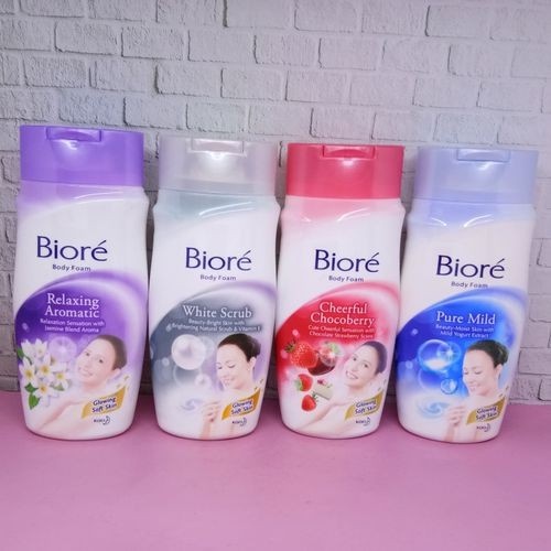 BIORE BODY FOAM(SABUN CAIR) 100ML//250ML