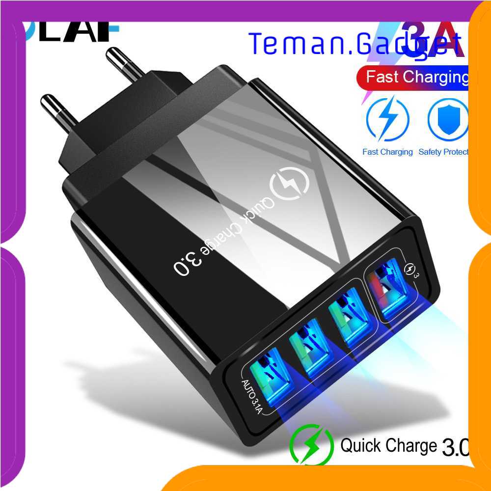 TG-A1 OLAF Charger USB Fast Charging QC3.0 4 Port 48W - QC-04