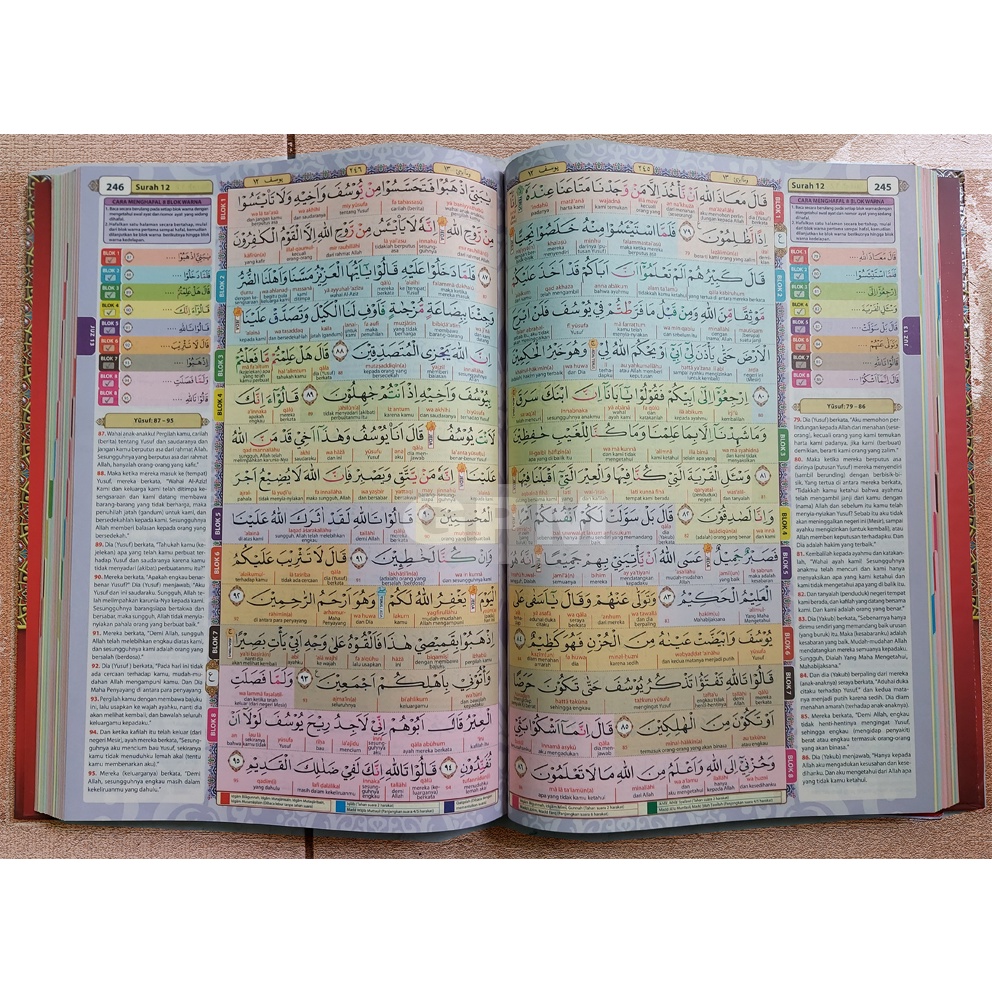 Al-Quran Hafalan HAFAZAN Per Kata + Latin uk. A4