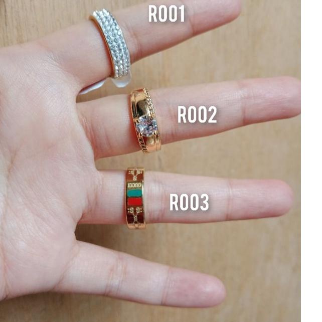 Grosir Surprise COD aksesories Olla shoping Depok cincin stainles stell titanium