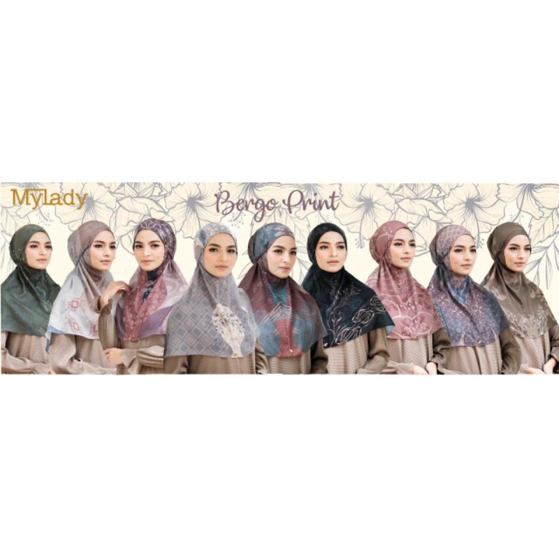 MyLady Bergo Print series