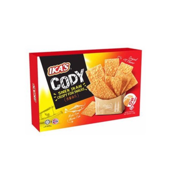 

IKA'S Cody Crispy Fish Snack Original - 60 gr