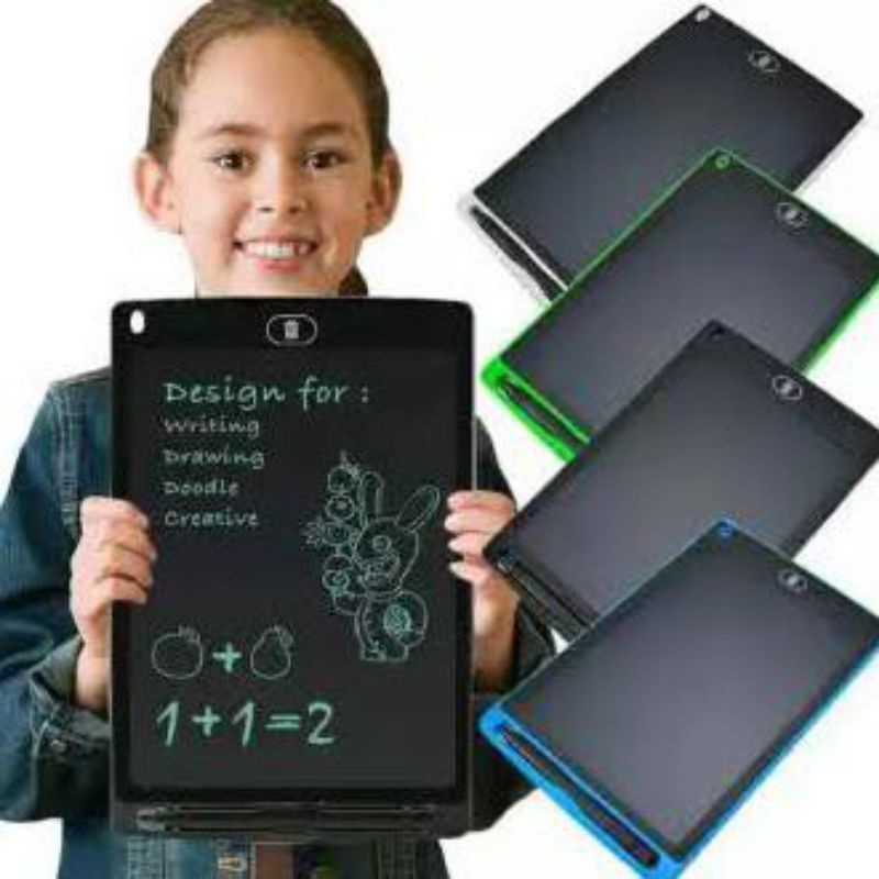 Papan tulis elektrik,Papan tulis belajar,LCD Writing Tablet 8.5'' Papan Tulis Gambar Anak