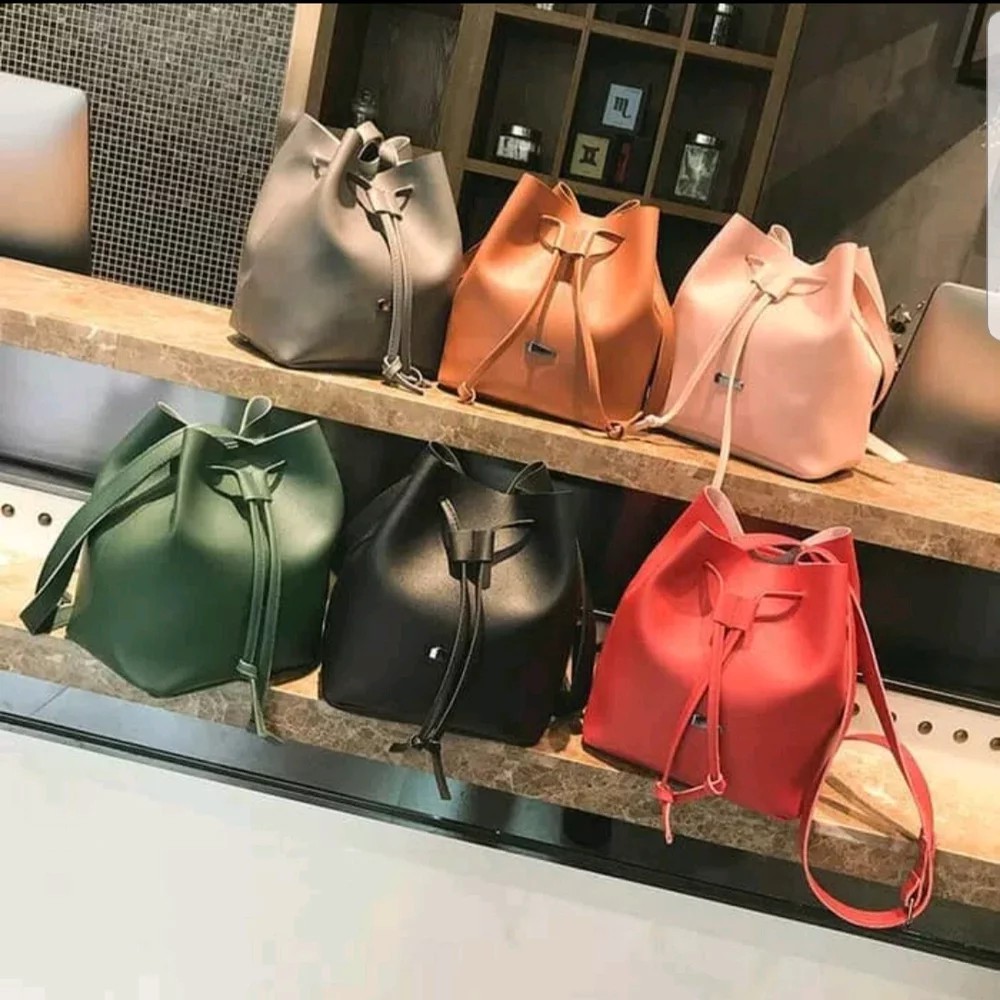Tas Wanita Selempang Serut Import