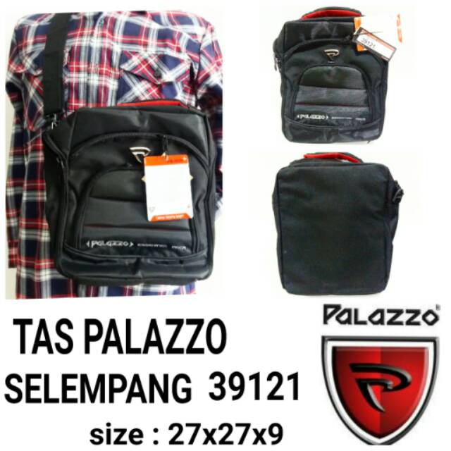 Tas palazzo selempang murah palazzo hitam hitam 39121