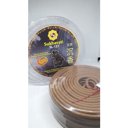 DUPA GAHARU KALIMANTAN NATURAL ISI 10 LINGKAR