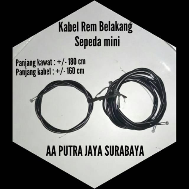 Kabel Rem Sepeda BMX / Mini / Federal