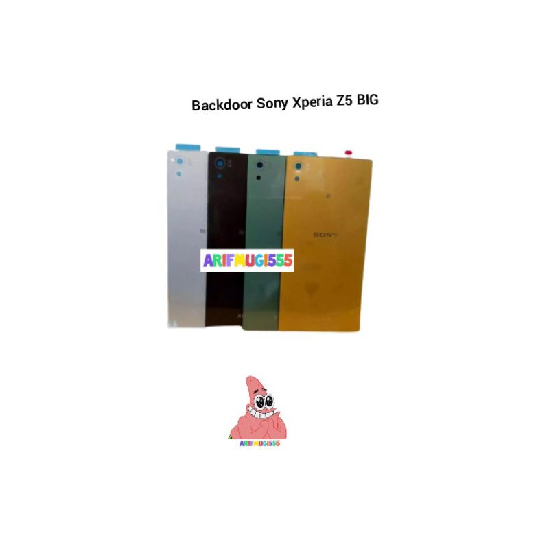 BACKDOOR BACK COVER CASING KESING HOUSING TUTUP BELAKANG SONY XPERIA Z5 BIG ORIGINAL