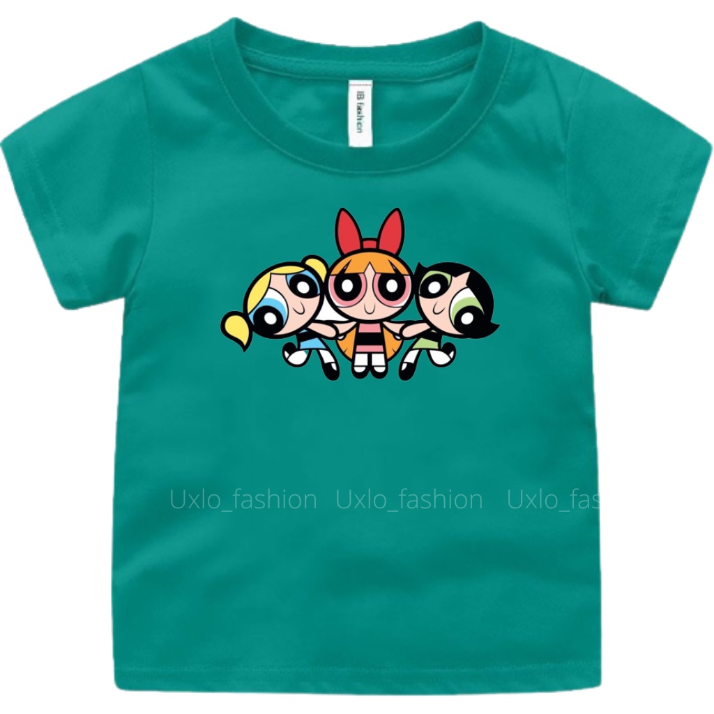 ATASAN BAJU KAOS ANAK PEREMPUAN MURAH LENGAN PENDEK MOTIF GAMBAR KARTUN LUCU IDEAL UMUR 2 3 4 5 6 7 8 9 TAHUN UXLO FSHION