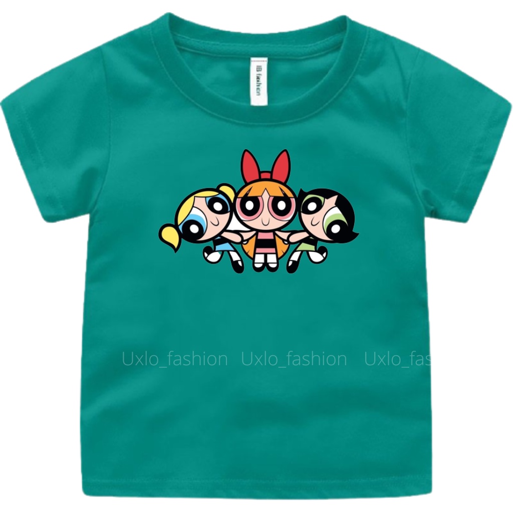 ATASAN BAJU KAOS ANAK PEREMPUAN MURAH LENGAN PENDEK MOTIF GAMBAR KARTUN LUCU IDEAL UMUR 2 3 4 5 6 7 8 9 TAHUN UXLO FSHION