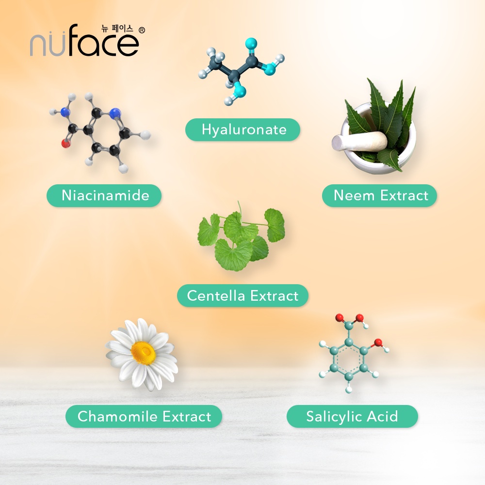 Nuface Nu Glow Brighten &amp; Supple Skin Face Toner | Acne Prone Care Toner | Hydra Lock &amp; Youthful Toner 100ml