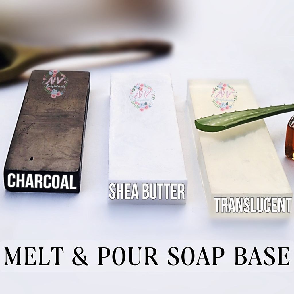 MELT and POUR SOAP BASE / BAHAN SABUN DIY / MELT & POUR SOAP 200gr