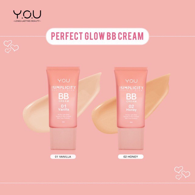 YOU THE SIMPLICITY PERFECT GLOW BB CREAM 25ML