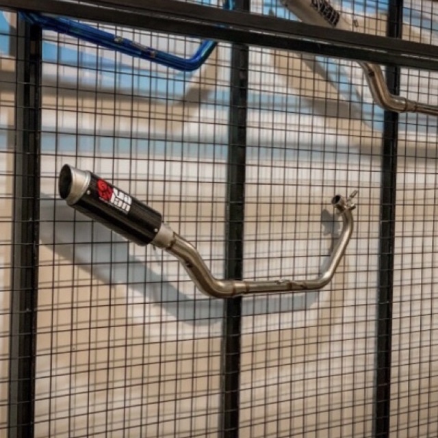 ( ORIGINAL ) KNALPOT VILLAN RUNNER2 CARBON R15 GSX ZBR150R MT15 XSR155 CB150R