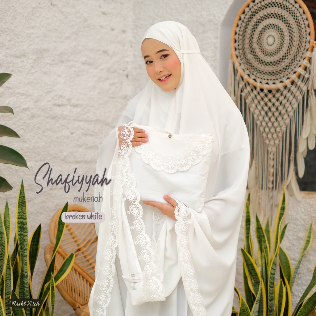 Shafiyyah - Mukenah Dewasa 2 in 1 bahan zanetha premium by Riskirich