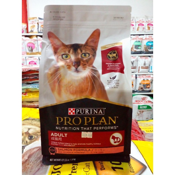 Proplan cat adult salmon 1.5kg