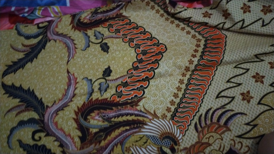 Kain Batik Solo (alusan Limited Stock) Motif Gunungan Manuk Kembar